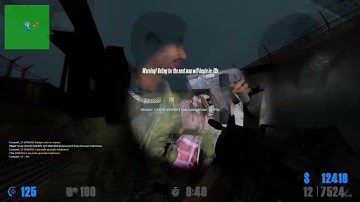 CS Source Zombie Escape Mod - ze_shaurma_v3_b06 (Level 2) - Unloze