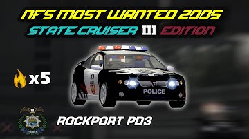 NFS MW (2005) - PONTIAC GTO STATE CRUISER // Police Edition [4k60FPS]