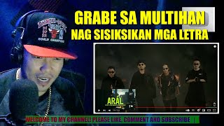 GRABE SA MULTIHAN TALAGA 'TO! | Loonie - ARÁL ft. Abra, Ron Henley, Apekz | REACTION VIDEO