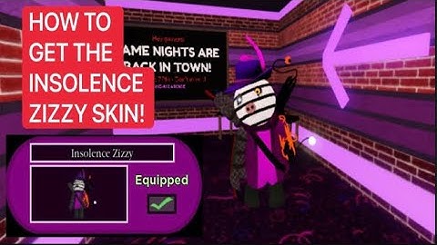 *NEW* How To UNLOCK SECRET INSOLENCE ZIZZY SKIN! (Piggy: The Lost Book)