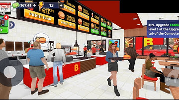 Burger simulator | gameplay walkthrough part 3 - store level 50