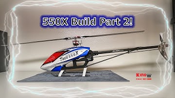 Align Trex 550X Dominator Build! - Part 2 - My FIRST Build!