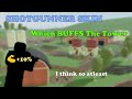 GOLDEN SHOTGUNNER? Shotguner Skin WHICH BUFFS THE TOWER || Tower Defense Simulator