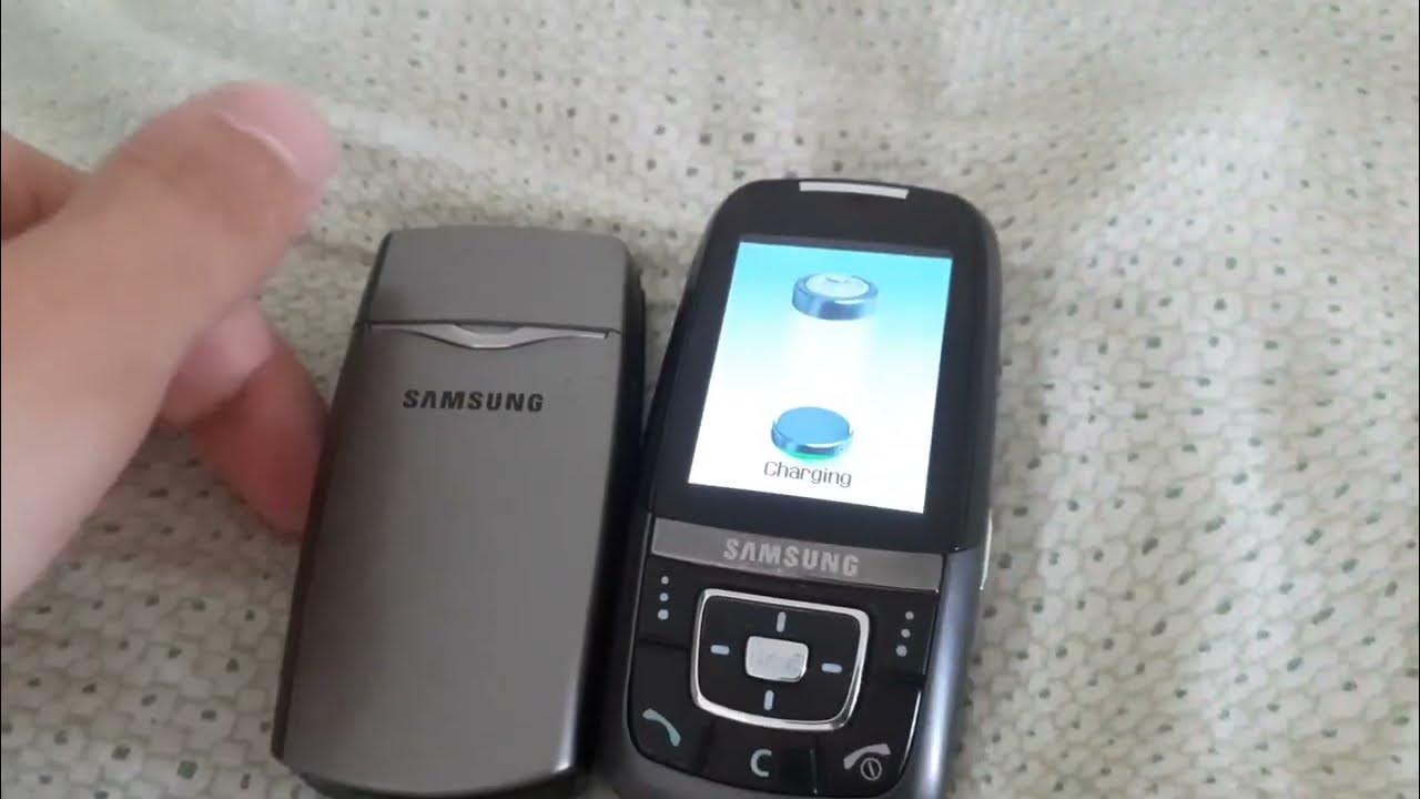 Samsung SGHX210 vs. SGHD600 Speed Test YouTube