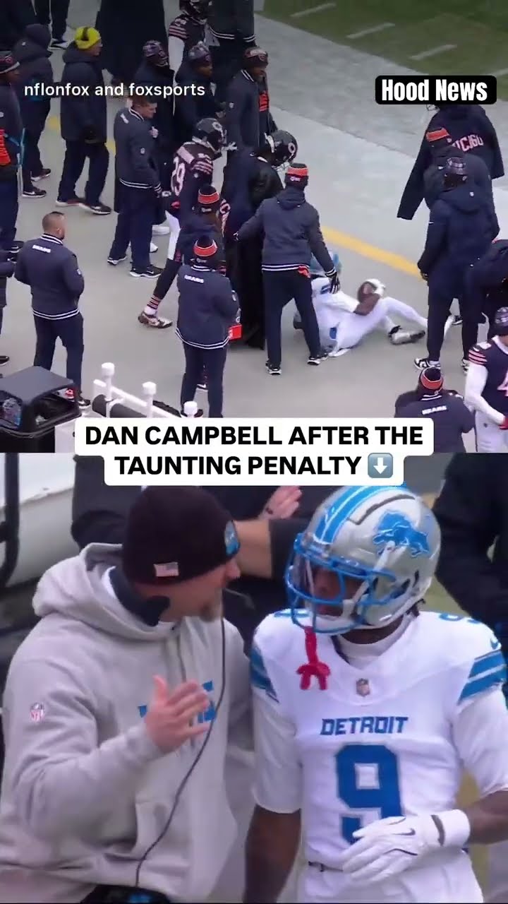 He’s coaching #hoodnews #dancampbell #detroitlions #jamesonwilliams #coaching #coach #football #omg