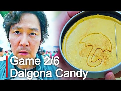 Squid Game No Blood - Dalgona Candy / Cukr Honeycomb