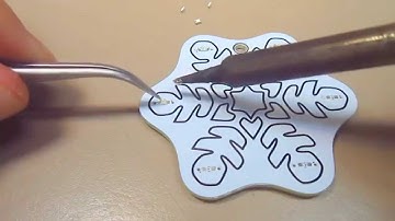 Electronic Snowflake Kit Construction Video