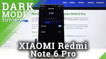How to Activate Night Mode in Xiaomi Redmi Note 6 Pro – Display Settings