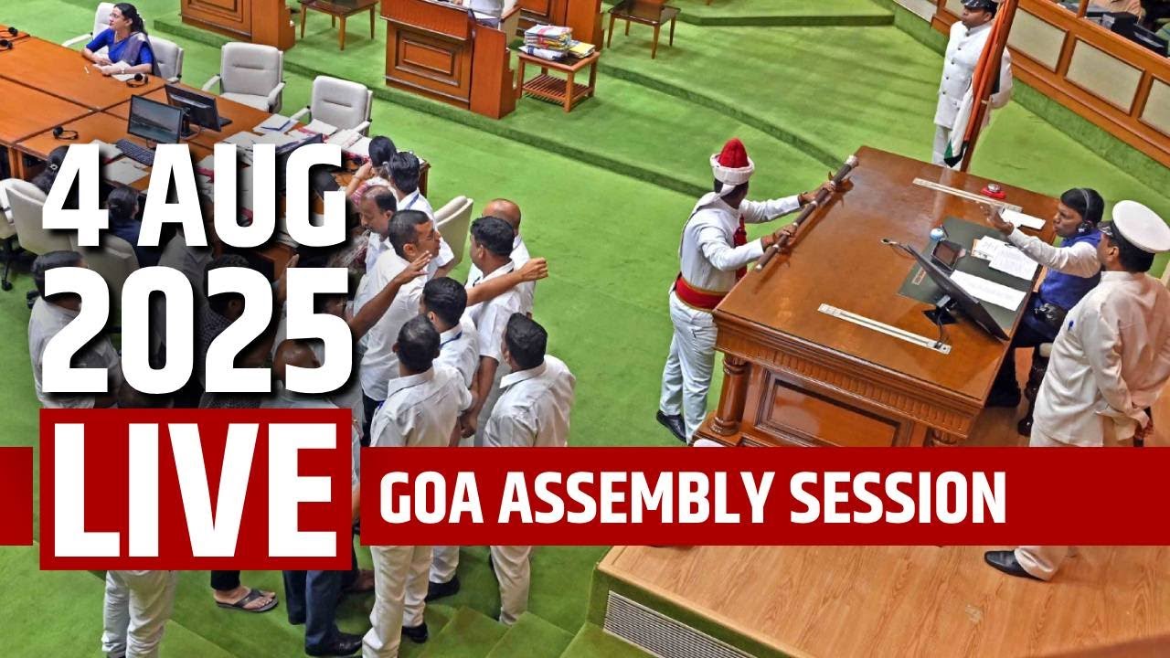 GOA ASSEMBLY LIVE : Day 11 | Part 1 | Prudent | 04 August 2025