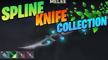 SPLINE KNIFE SKIN SHOWCASE AND GAMEPLAY | VALORANT SPLINE SKINS COLLECTION | REACTION AND POV