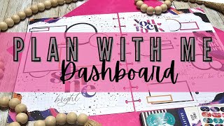 Plan With Me | Dashboard | Using Older Sticker Books