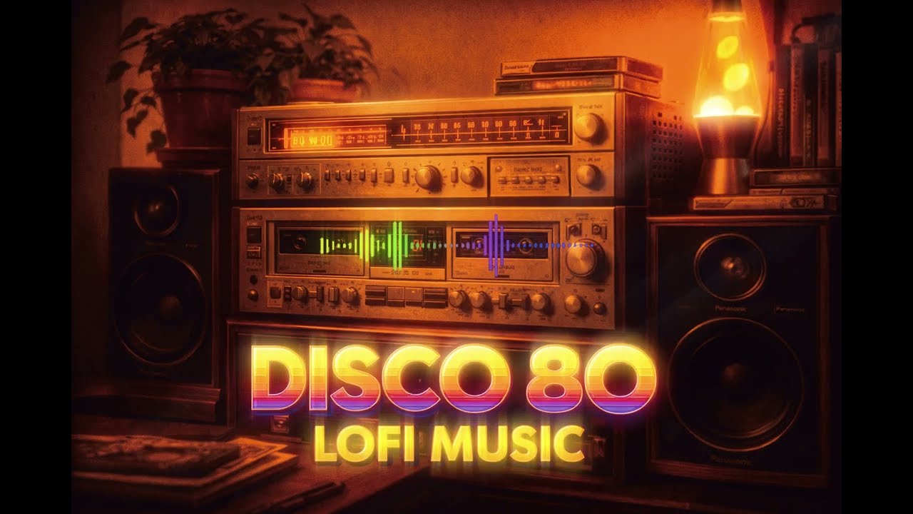 Disco 80s Lofi Music No Vocal | Timeless Retro Beats for Relaxing