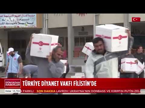 Türkiye Diyanet Vakfı Filistin’de