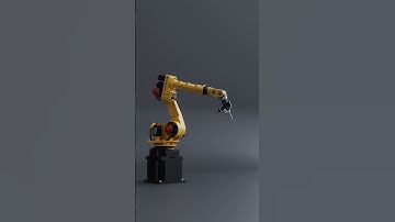 Welding Robot Simulation Industrial Automation 3D #WeldingRobot #RoboticArm #Blender3D #shorts #cgi
