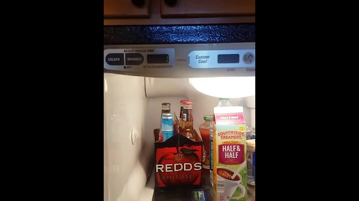 How to adjust temperature on ge side by side refrigerator