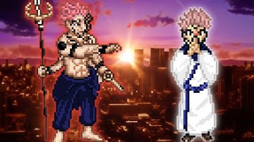 King Ryomen Sukuna V2.0 OP(New) VS Sukuna 1.7.1 OP in Jump Force Mugen