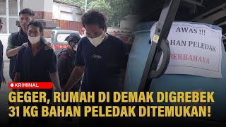 Download Lagu Causing a stir, police found tens of kilograms of explosives in grandfather's house in Demak. MP3
