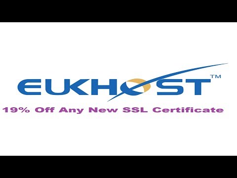 EUKHOST – 19% OFF SSL Certificate – Coupon Code