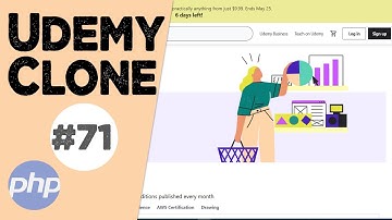 #71 Fix session problem | Udemy clone from scratch in php | Quick programming tutorial