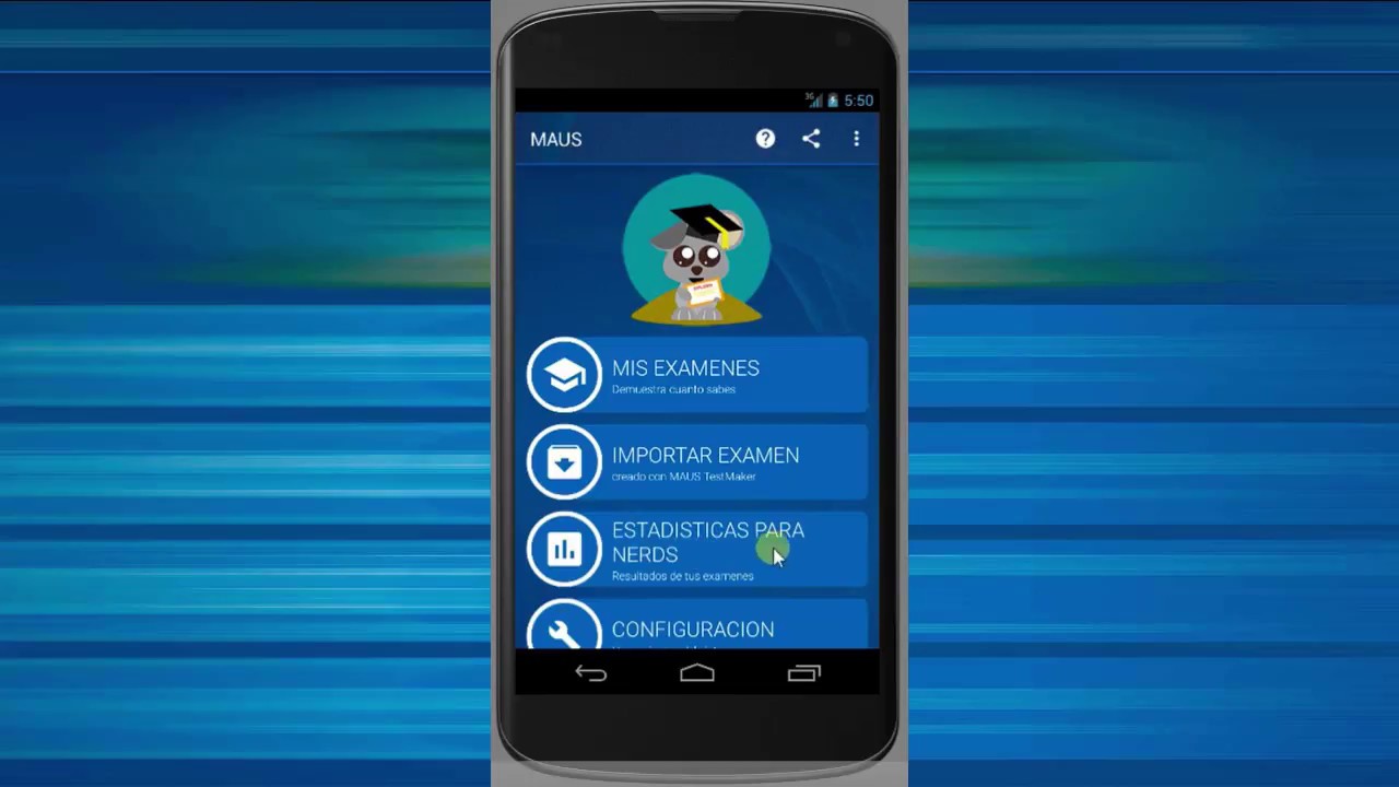 java sdk Maus: Simulador de examenes