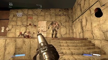 DOOM SnapMap #94 - MAP02: Underhalls Remake