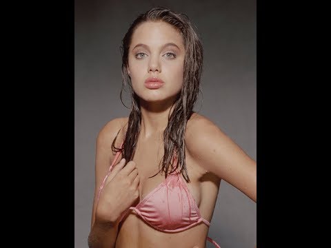 Angelina Jolie makes fresh-faced debut as teen bikini model in unearthed pics