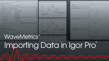 Importing Data in Igor Pro