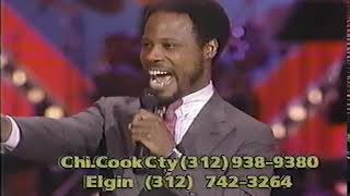 Wintley Phipps performs on the 1987 National Easter Seal Telethon