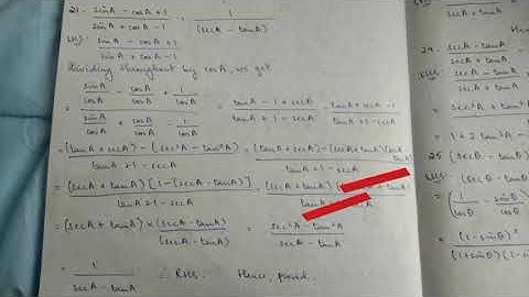 MBSE Class 10: Trigonometric Identities Video 5 | English and Mizo