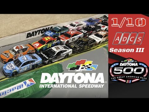 Adidas Cup Series S3 R1 Daytona 500 //NASCAR Stop-Motion//