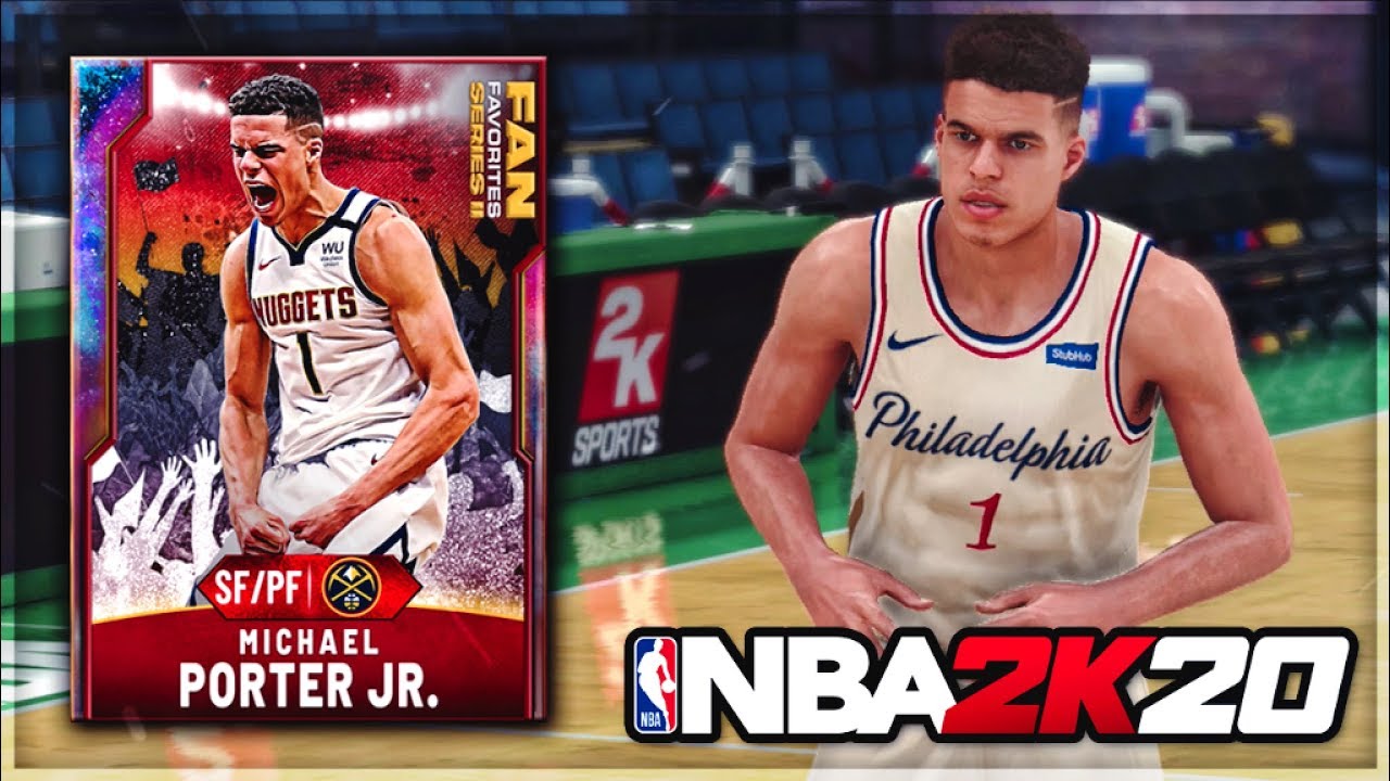 Galaxy Opal Michael Porter Jr Is A Problem In Nba 2k20 Myteam Youtube