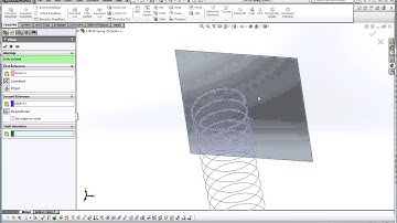 Part 1 - Modeling a Spring for an Interactive Assembly, Helix and Various Options