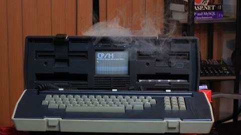 Osborne 1 Vintage Portable Computer Overview and Demo
