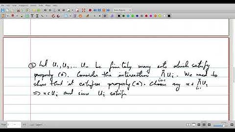 General Topology - Lecture 2 by R Sebastian