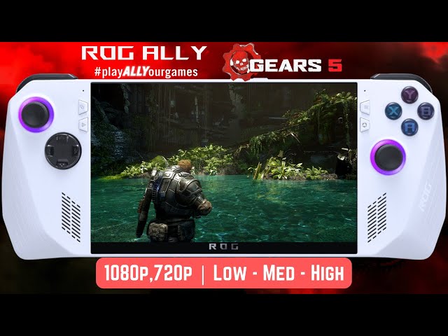 The Best Settings For Gears 5 On The ROG Ally