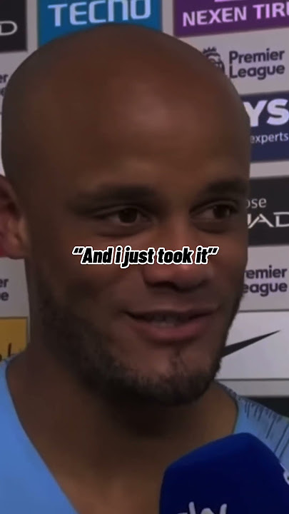 When Kompany shocked the World 🥶🤫 #football #mancity #premierleague #shorts