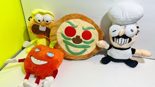 Pizza Tower Plushies Unboxing