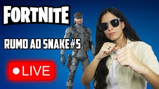 Vamos jogar FORTNITE LIVE!!!! - Em busca do Snake #5