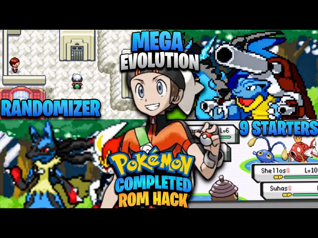 Completed New Pokemon GBA ROM HACK With Mega Evolution, Dynamax, Randomizer,  Gen 8 Pokemons & More!!