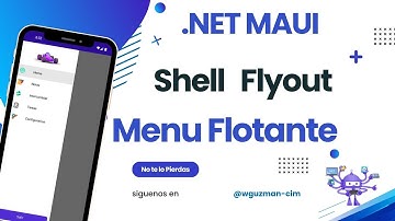 NET MAUI | Cómo Crear Flyout, Barra de Pestañas y Pestañas en Aplicaciones Móviles y de Escritorio