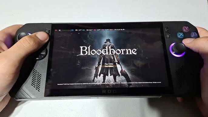 ROG Ally X / Bloodborne / PS4 Emulation / Windows vs Linux (Bazzite) / Missing sound fix - YouTube