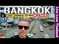 BANGKOK TRAVEL GUIDE - Top Things to Do & see in 3 Days in Bangkok #livelovethailand