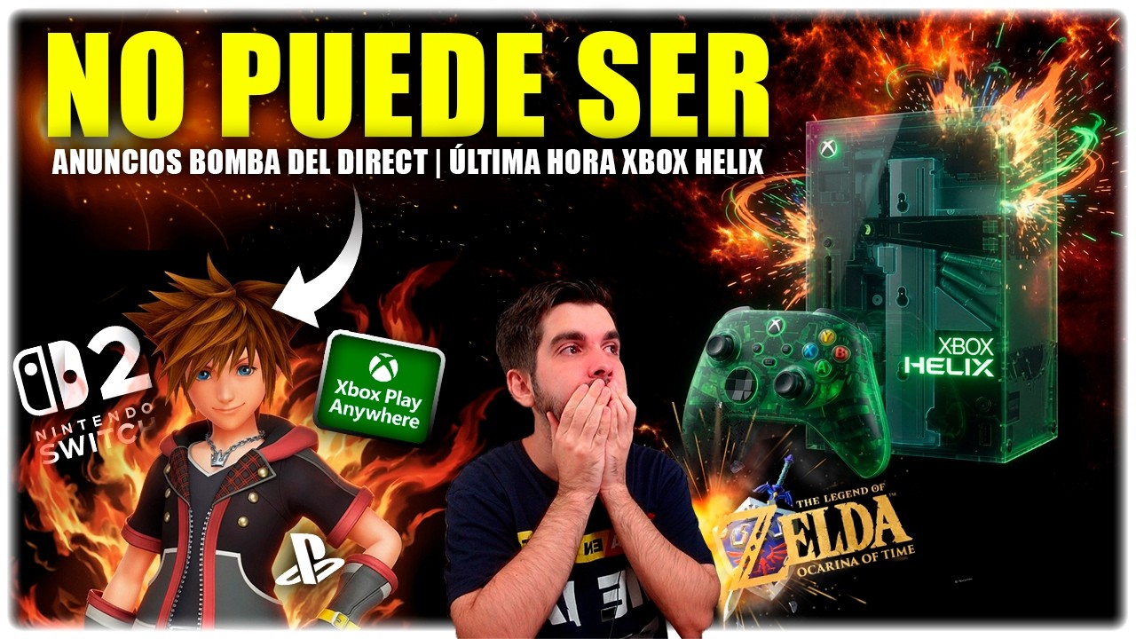 🎮 Revelado: XBOX HELIX no será como esperabas | BOMBAZOS del Direct y VUELVE ZELDA | PS5 PC - Semons episode artwork