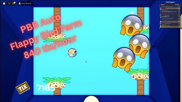 How to auto farm ticket with flappy bird game in Pokémon Brick Bronze