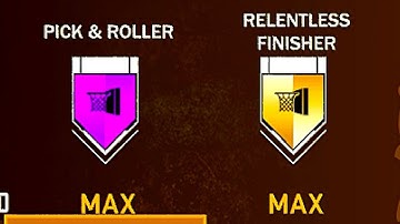 PICK AND ROLLER hall of fame badge UNLOCKED 2K18!!!