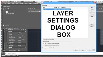 180 (FORMAT TOOL) (LAS) LAYERSTATE COMMAND, LAYER STATES MANAGER DIALOG BOX ALL OPTIONS.