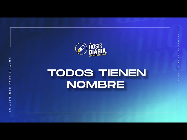 Dosis Diaria Roka - Todos tienen nombre