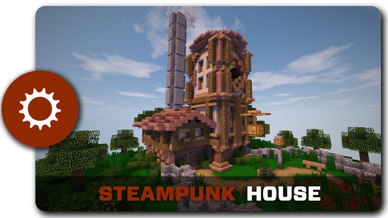 How To Build A Small Steampunk House Tutorial Eng By Lopaker