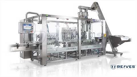 Rejves Machinery Tribloc level filling - Rinser. Filler. Capper
