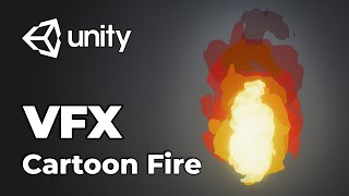 Cartoon Fire - Shader Graph VFX Unity
